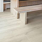 Ламінат вологостійкий для спальні Quick Step CLASSIC Дуб попелястий сірий CLM5786 32 клас 8 мм товщина з фаскою, фото 2