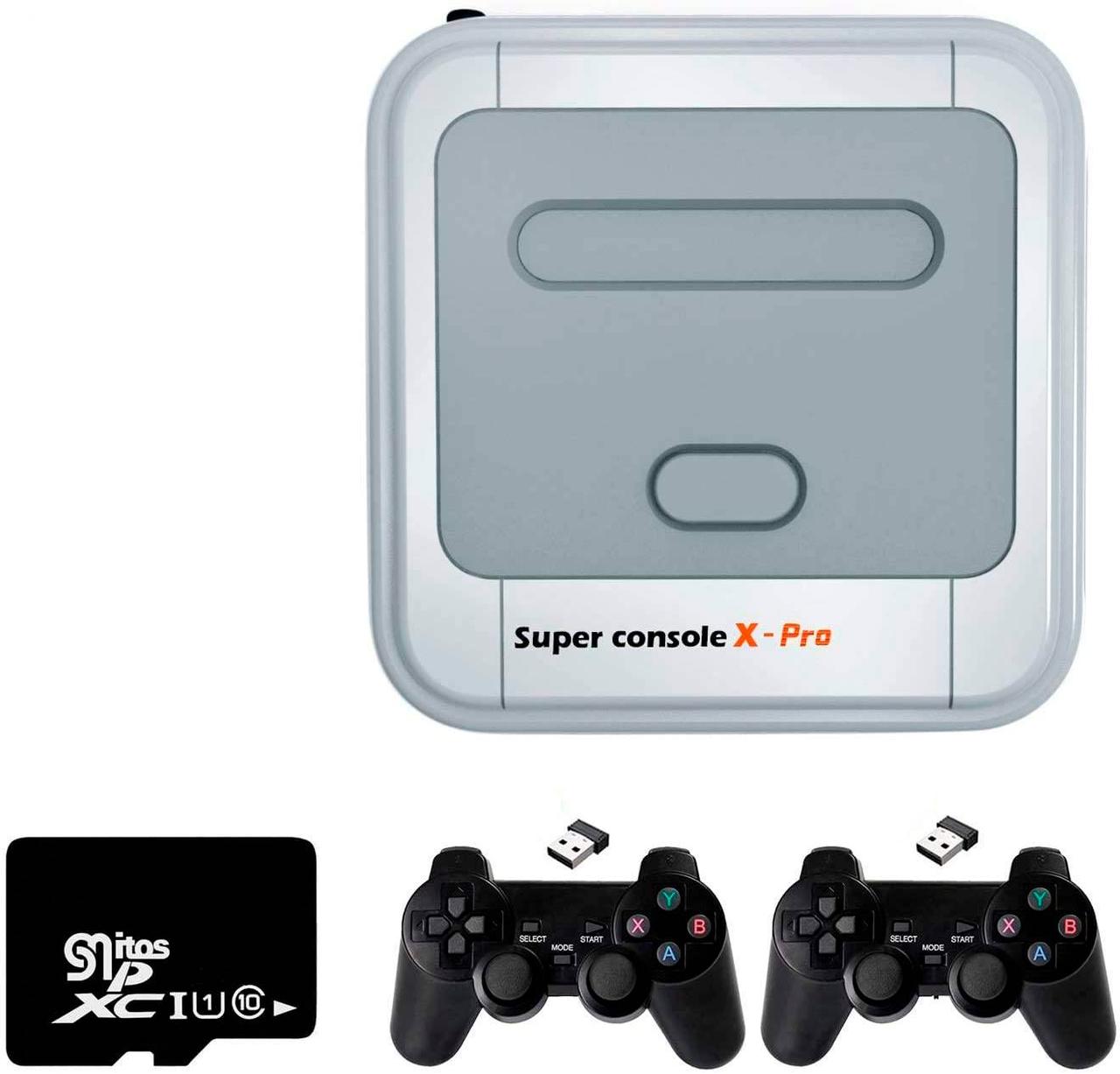 Игровая приставка Sensory S905FX PRO с двумя беспроводными геймпадами 
