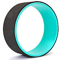 Колесо-кольцо для йоги Record Fit Wheel Yoga FI-7057 PVC, TPE, р-р 32х13см Мятный-черный (AN0731) z13-2024