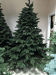 Ялинка штучна лита зелена 2.40 метра Альпійська (elite class)