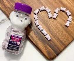 Жувальні мультивітаміни для дітей Sambucol Black Elderberry Chewable Teddies For Kids + Vitamin C 60 жев таб, фото 4