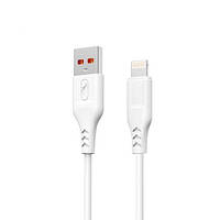 Кабель SkyDolphin S61V USB - MicroUSB 2.4A/1m (Черный)