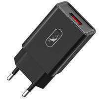 Сетевое Зарядное Устройство USB SkyDolphin SC36 Travel Charger 1USB/2.4A (Черный)