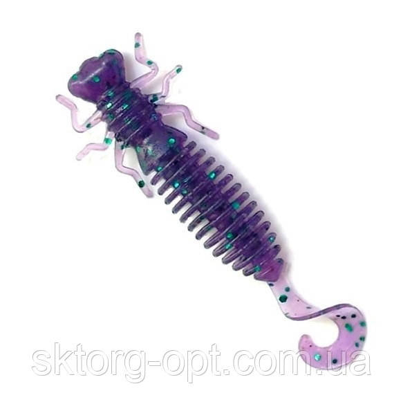 Силіконова приманка Fanatik Larva Lux 3.5 дюйма колір 007 їстівний