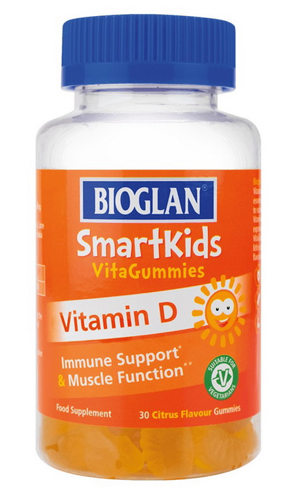 Вітамін Д для дітей Bioglan Smartkids Vitamin D 30 gummies цитрус