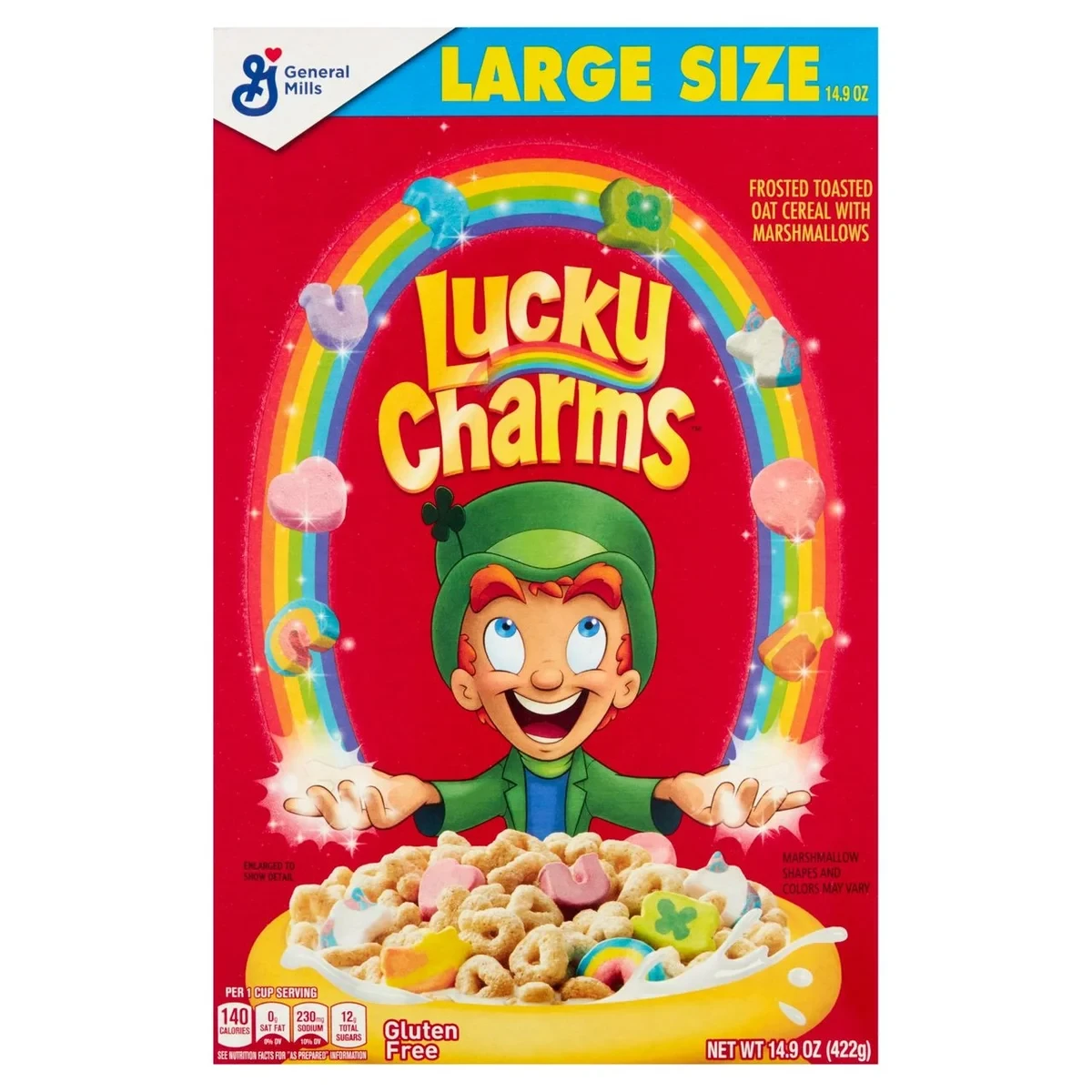 Купить Сухой завтрак Lucky Charms Large Size 422 g подарки "Sweet ...
