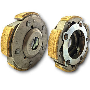 Колодки зчеплення заднього варіатора квадроцикла посилені Linhai 400 Yamaha 400 155мм