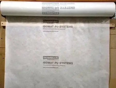 ПСФ 60 / PSF 60 - поліестерова тканина Isomat для армування гідроізоляції (60 гр/м.кв), рулон 1 м х 50 м, фото 2