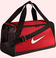 Сумка спортивная для тренировок 40L Nike Brasilia Duffle Sports Gym Bag CK0939-657 красная