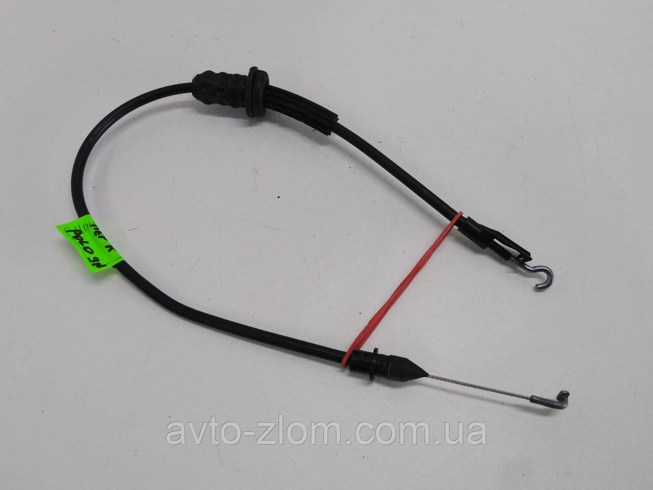 Тросик відчинення передніх дверей Volkswagen Polo 9N, Поло. 6Q4837085A., фото 1
