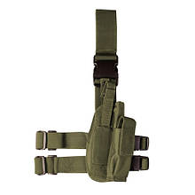 Кобура на стегно KOMBAT UK Tactical Leg Holster Oliva kb-tlh-olgr