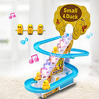 Музична розвиваюча іграшка для дітей Каченята на гірці Small Duck / Дитячий ігровий набір