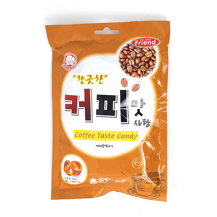 Цукерки кавові Mammos Coffee Candy Корея, 100 г