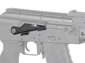 Збільшений запобіжник/змінник режимів вогню з додатковим крилецьом для АК [CYMA] (для страйкболу), фото 4