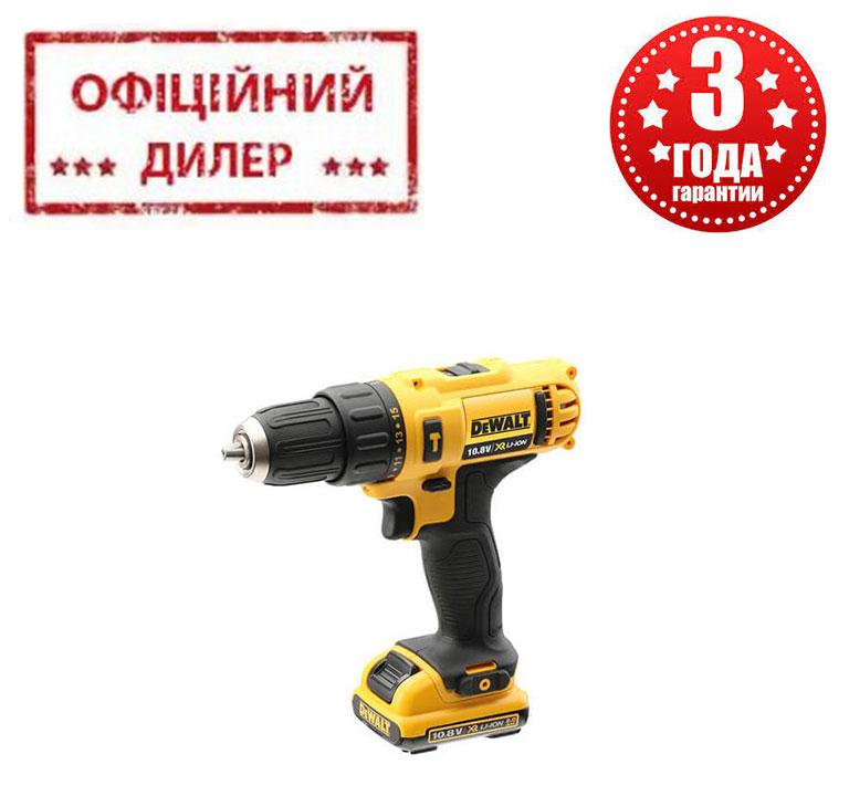 Акумуляторний шуруповерт DeWALT DCD716D2 (10.8 В, 2 А/год, двошвидкісний)