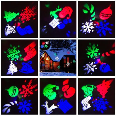 Новорічний проектор WS 326-02 LED Festival Lights RGB