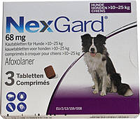 NexGard (НексГард) таблетки для собак против блох и клещей 10-25 кг (1 таблетка)
