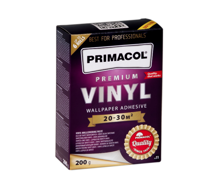 Клей для шпалер PREMIUM VINYL (Преміум Вініл) ТМ Primacol Professional