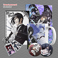 Подарочный бокс Аниме Black Butler 10 предметов