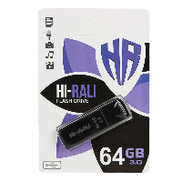 Флеш-накопитель 64 GB Hi-Rali Taga Series USB 3.0 (HI-64GB3TAGBK) Black для хранения информации