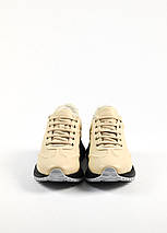 Кросівки з хутром Evromoda 721768 36 Молочна шкіра, фото 2