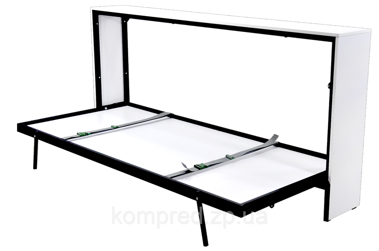 Відкидне ліжко-трансформер комод біле 2100х800х900 Kompred OL010/4