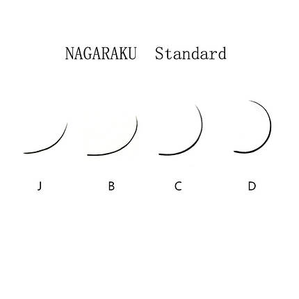 Вії Nagaraku на стрічці, 16 ліній, одна довжина, фото 2