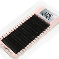 Чорні вії для нарощування Lash Secret (мікс) на стрічці, 16 ліній