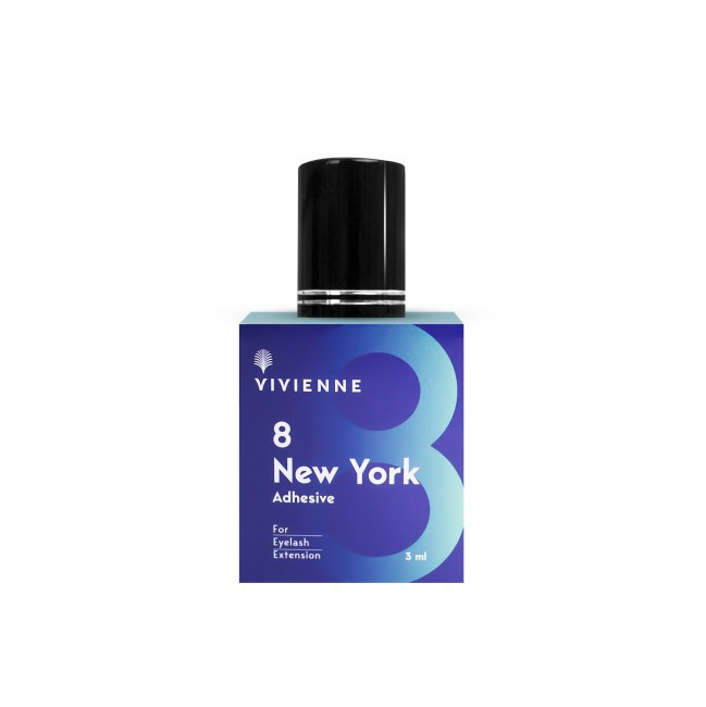 Клей для вій Vivienne New York 3 ml, 0,5 сек, стійкість до 5–6 тижнів