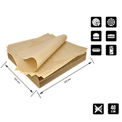 Папір пакувальний крафт целюлозний 300х300 мм (5175)
