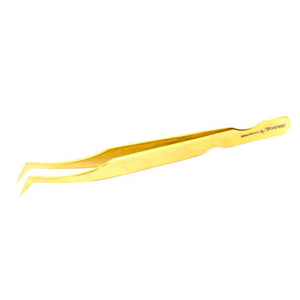 Пінцет Hollywood by Vivienne для нарощування вій L, фото 1