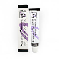 Фарба для вій та брів Hair Well 20 ml (чорна, синьо-чорна, коричнева), фото 4