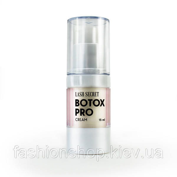 Кремовий ботокс для ламінування вій LASH SECRET 15 ml (Botox Pro Cream)