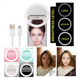 Селфі кільце Ring Light R-12 з зарядкою від USB, фото 1