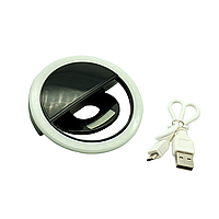 Селфі кільце Ring Light R-12 із зарядкою від USB