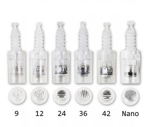 Картриджі та голки для дермапена і дермаштампа Dr. Pen (MyM, M5, M7, A10) на защіпці, фото 1