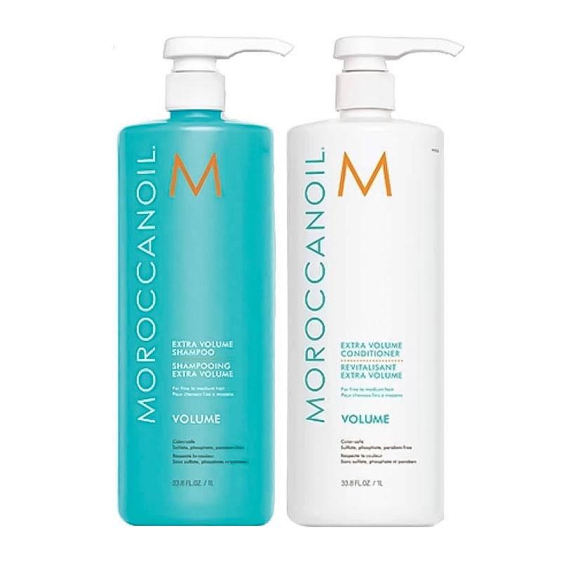 Набір Moroccanoil Extra Volume шампунь та кондиціонер для екстра-об'єму, 2*1000 мл