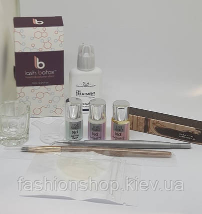 Стартовий набір для ламінування вій Lash Secret з Lash Botox BTX Можна робити будь-які варіанти стартових, фото 1
