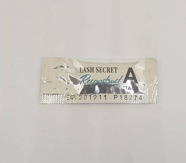 Склад для ламінування вій Lash Secret Reconstruct A B C 1ml, Склади Леш Сікрет, фото 3