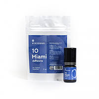 Клей для нарощування вій Vivienne Miami 3 ml, чорний, для об’ємів 2D–9D, стійкість 5–6 тижнів