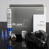 Дермапен с аккумулятором / Дермаштамп Аппарат фракционной мезотерапии Demapen Dr.Pen Ultima A6