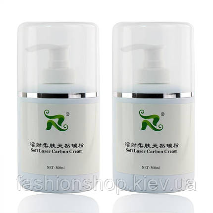 Гель для карбонового пілінгу 300 мл (Оригінал), Soft Laser Carbon Cream, фото 1