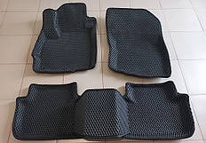 Наші 3D килимки EvaForma та накидки RINNEKO в салоні Mitsubishi ASX '10- 6