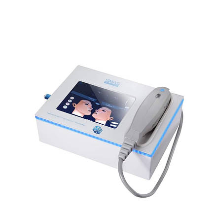 Прилад SVS для ультразвукового SMAS-ліфтингу з 3 картриджами, для підтяжки обличчя та усунення зморшок HIFU, фото 1