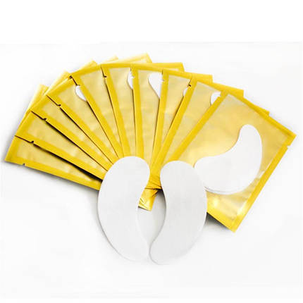 Гідрогелеві патчі SVS для нарощування вій і макіяжу, 50 пар, фото 1