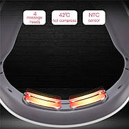 Масажер SVS для шиї та плечей з тепловим ефектом і бездротовим керуванням, фото 3