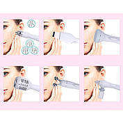 Апарат SVS для глибокого очищення шкіри обличчя, 6 в 1, гідродермабразія з бульбашками, киснева терапія, фото 4