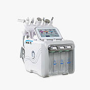 Апарат SVS для глибокого очищення шкіри обличчя, 6 в 1, гідродермабразія з бульбашками, киснева терапія, фото 5