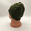 Зимова армійська шапка TOSEP для ЗСУ, Олива / Тепла тактична шапка / Трикотажна шапка, фото 3