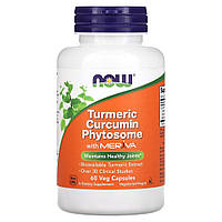 Натуральная добавка NOW Turmeric Curcumin Phytosome, 60 вегакапсул